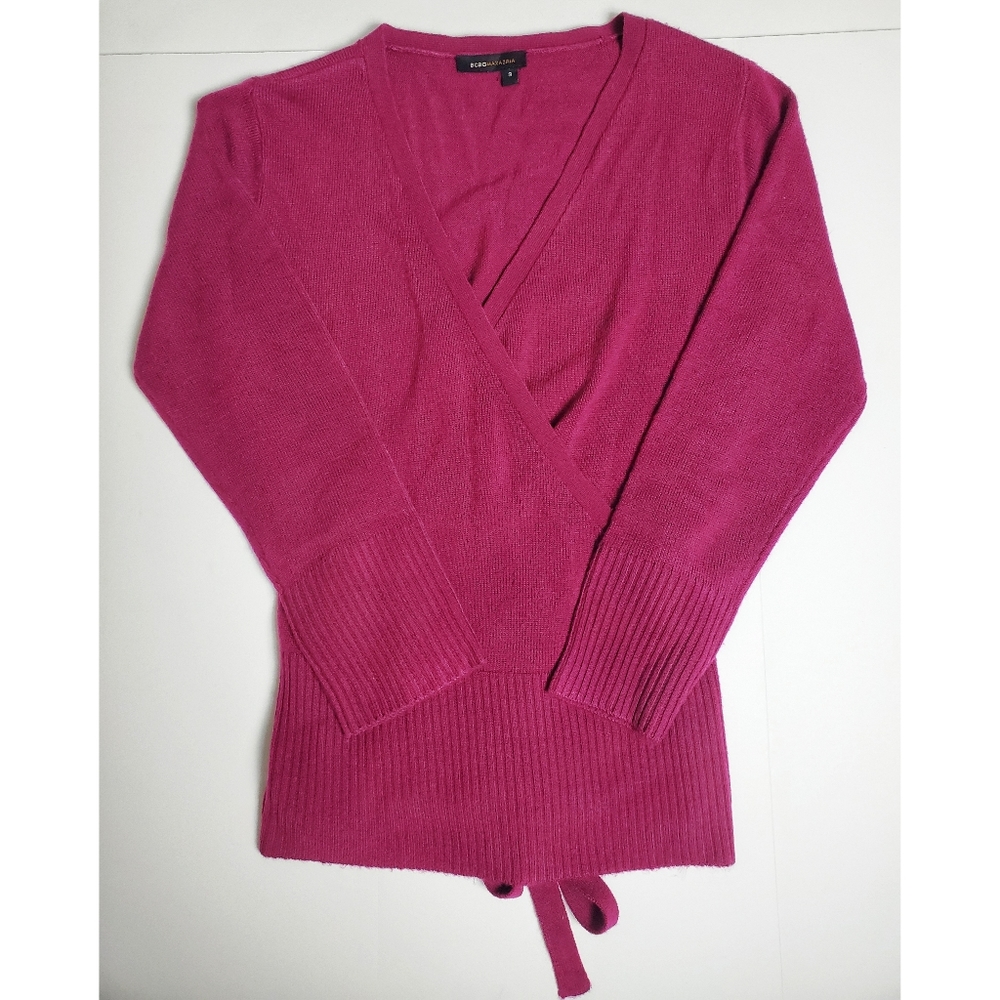 BCBGMaxAzria Wrap Sweater